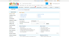 Desktop Screenshot of help.tinydeal.com